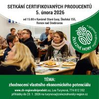 Setkání producentů 2026