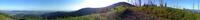 Lysá Hora, panoramatický snímek, 4.7.2004