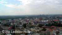 Nová radnice - pohled z vyhlídkové věže, Ostrava