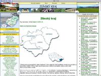 Grafické rozhraní www.zlinsky.kraj.cz