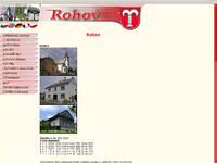 Grafické rozhraní www.Rohov.cz