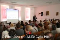 Přednáška prof.MUDr.Cyrila Höschla,DrSc., FRCPsych