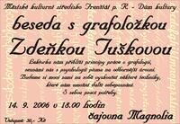 beseda Zdeňka Tušková