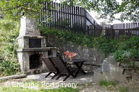 Chalupa Pod Javory-venkovní posezení