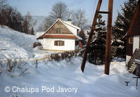 Chalupa Pod Javory-v zimě
