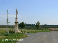 Kamenný kříž na Lučické spojce