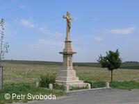 Kamenný kříž na Lučické spojce