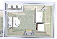 3D grafický návrh koupelny