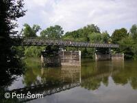Vojenský most přes řeku Labe, Kunětice
