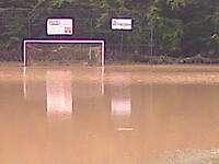 Povodeň 24.6. 2009 - sportovní oddíl